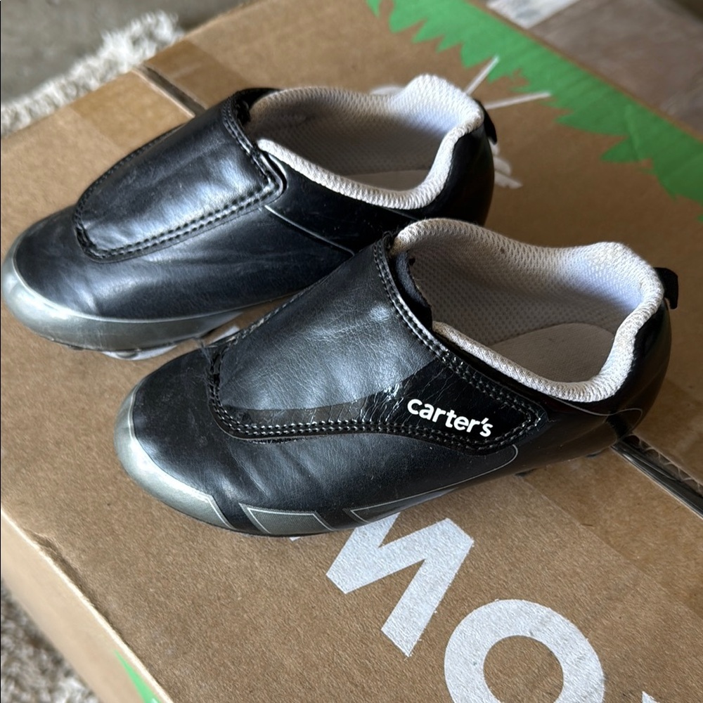 Carter's Black Kids cleats